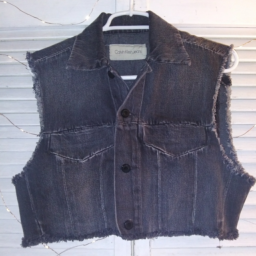 Vintage Calvin Klein Denim Vest